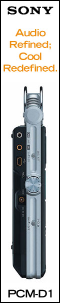 Sony PCM-D1 Portable Linear PCM Recorder