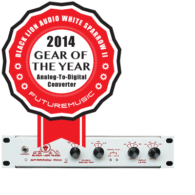 FutureMusic 2014 Gear Of The Year Awards: Black Lion Audio White Sparrow mkII - Analog-to-digital converter