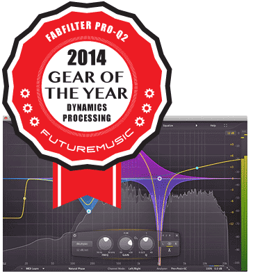 FutureMusic 2014 Gear Of The Year Awards: FabFilter Pro-Q2