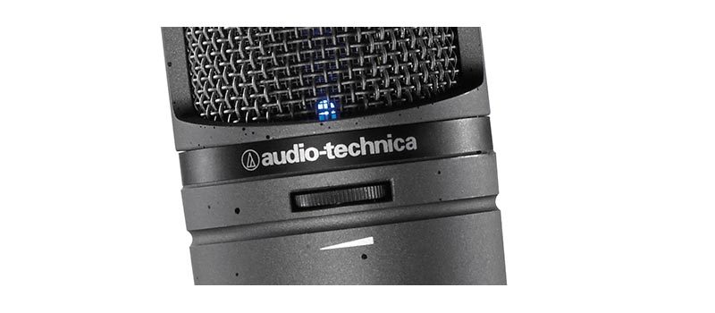 Audio Technica AT2020USBi closeup