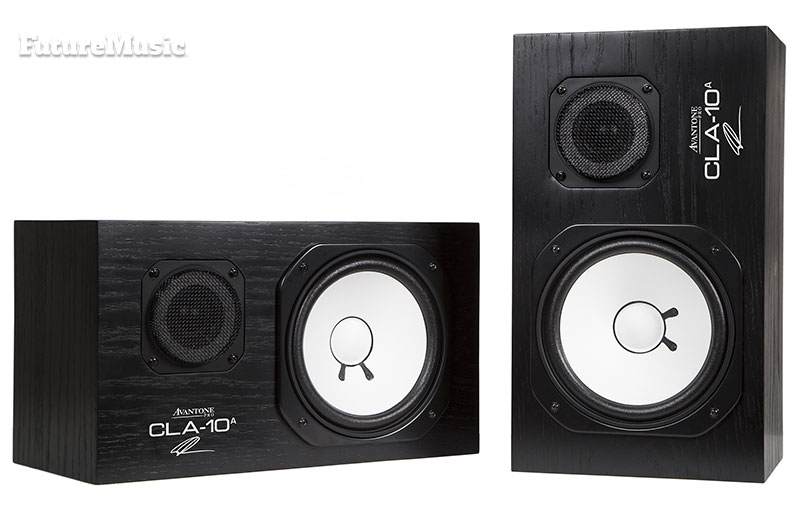 Avantone CLA10A active studio monitors Learn More At FutureMusic