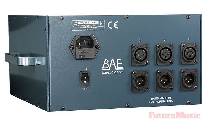 BAE 1066DL PreAmp EQ Back View