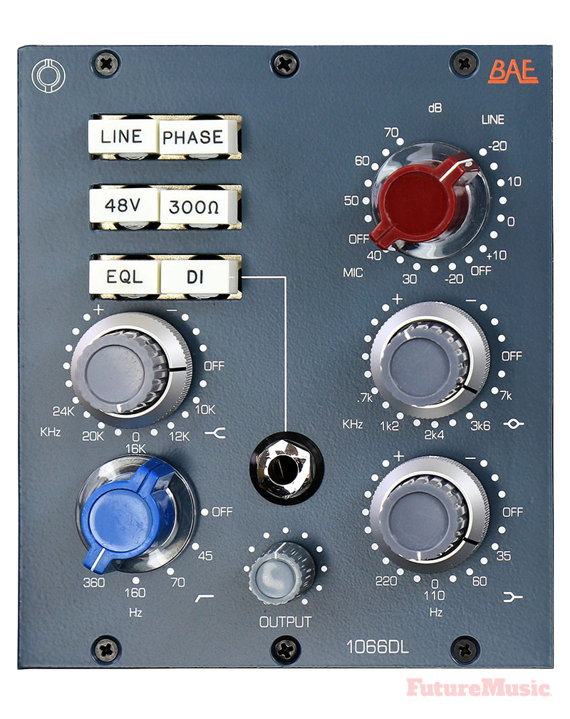 BAE 1066DL PreAmp EQ 500 Series