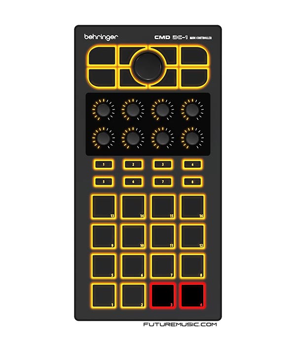 Behringer-CMD-DC-1 MPC-Style drum midi controller