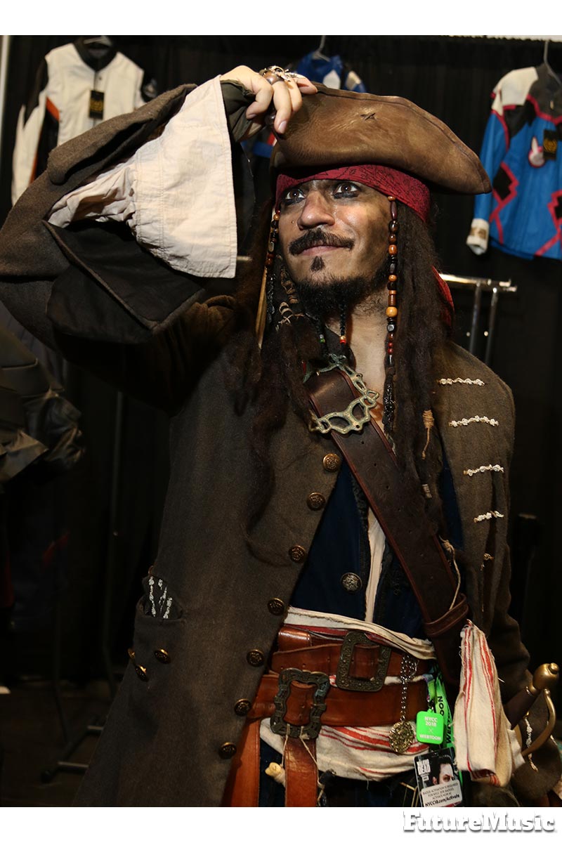 Comic Con NY 2018 - Capt Jack Sparrow