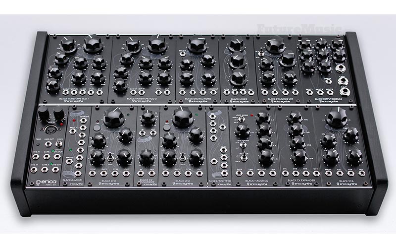 Erica Synths Black analog Modular System