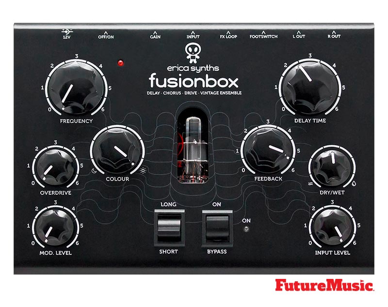 Erica Synths FusionBox Top View from FutureMusic