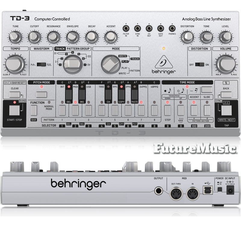 Everybody-Needs-A-303 Behringer TD-3 FutureMusic