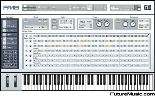 Native Instruments FM8 Arpeggiator