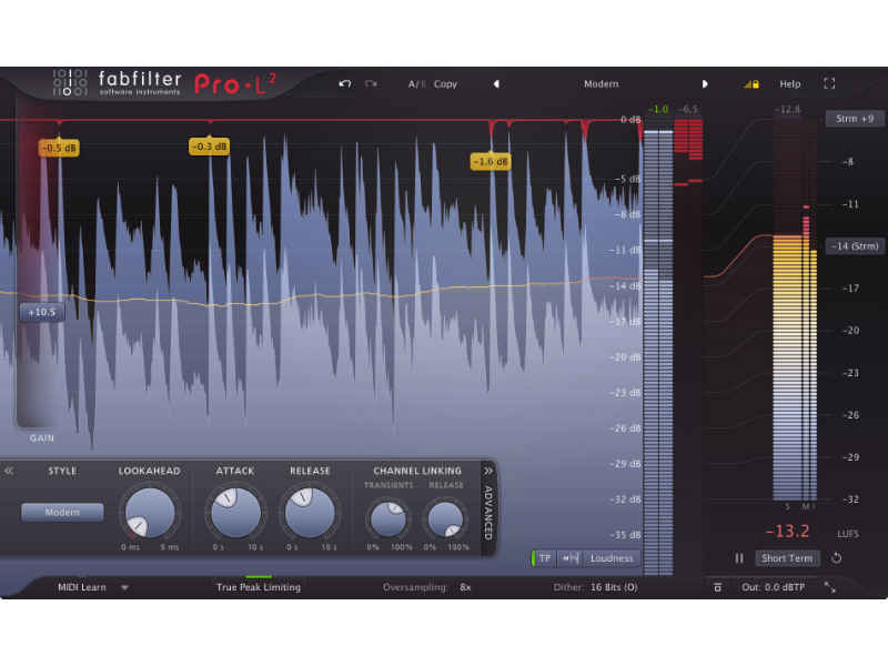FabFilter Pro-L Limiter from FutureMusic Music News