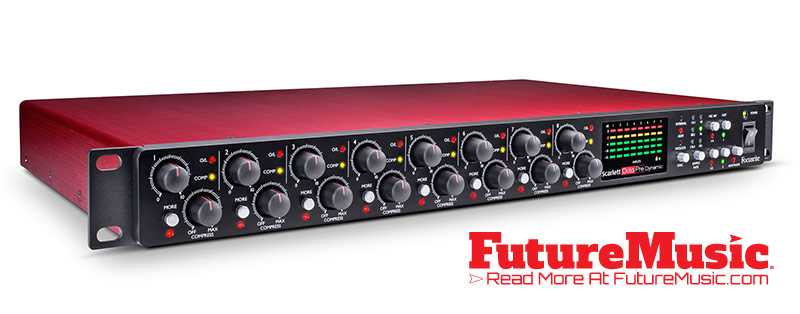 Focusrite Scarlett OctoPre Dynamic FutureMusic