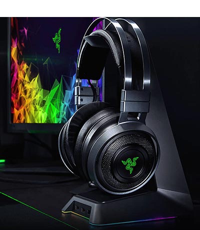 Razer Nari Ultimate gaming headphones FutureMusic 2019 Gift Guide