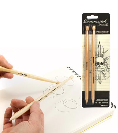 FutureMusic Holiday 2016 Gift Guide Suck UK's Drumstick Pencils