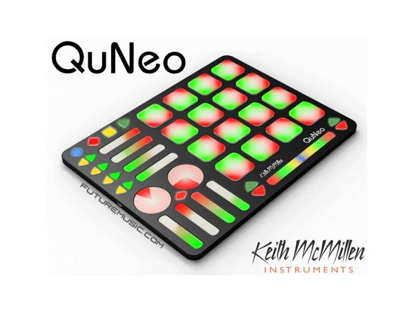 Keith McMillen QuNeo - 3D Multi-touch Open Source MIDI & USB Pad Controller