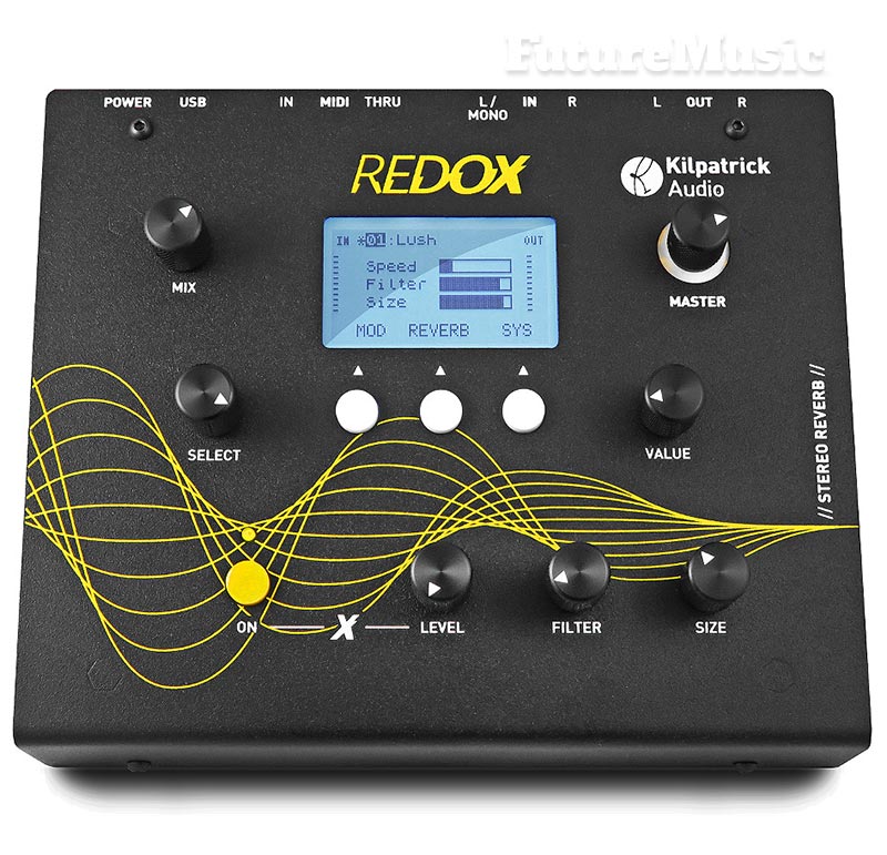 Kilpatrick Audio Redox desktop reverb effects FutureMusic