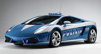 lamborghini cop car