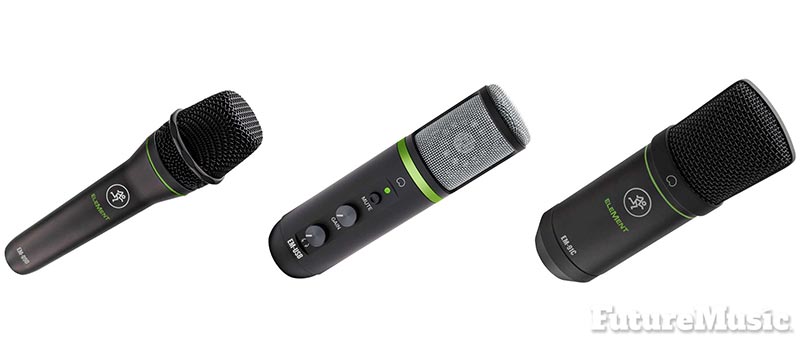 Mackie has premiered the EleMent Series of microphones