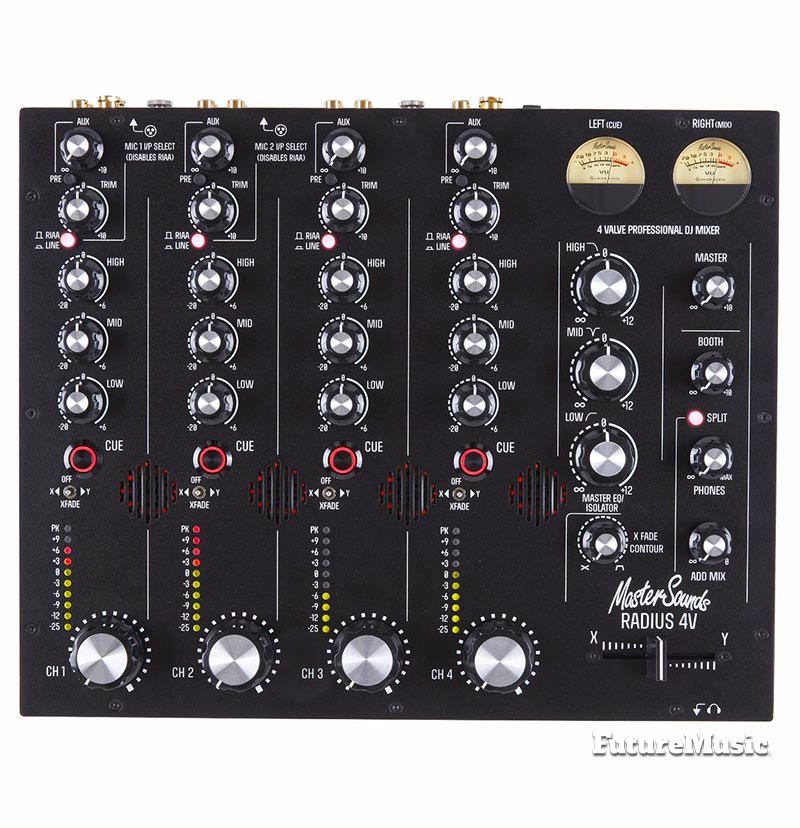 MasterSounds RADIUS 4V DJ Mixer