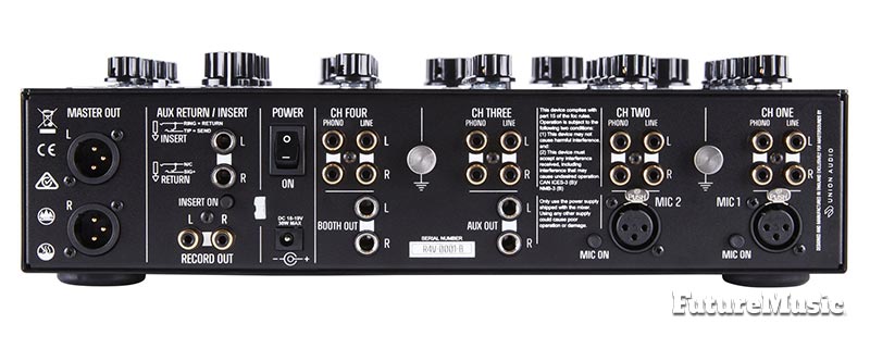 MasterSounds RADIUS 4V DJ Mixer