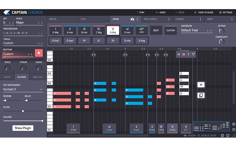 Mixed In Key Captain Chords MIDI Editing