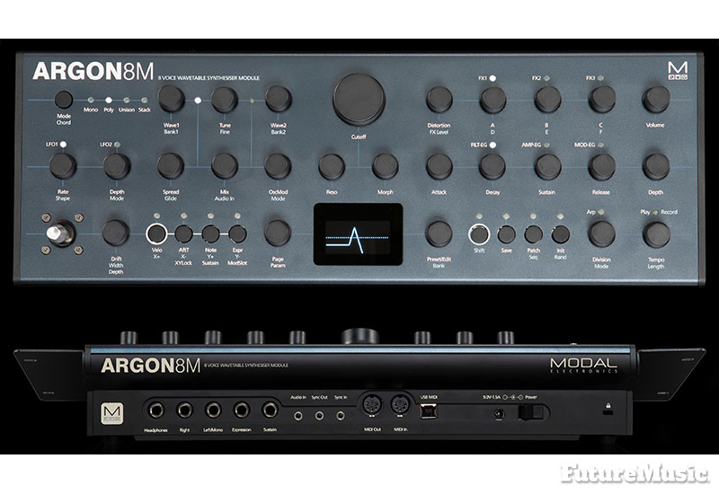 Modal Electronics Announces Argon8-M 8-Voice Polyphonic Wavetable Synthesizer Module
