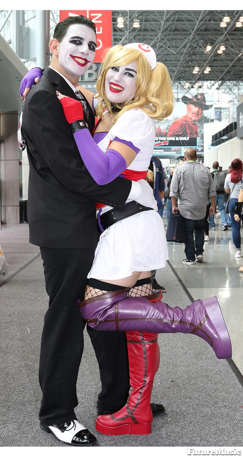  NYC Comic Con 2018 - Joker and Nurse