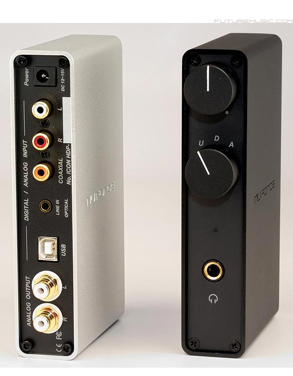 Front and Back of the NuForce Icon HDP