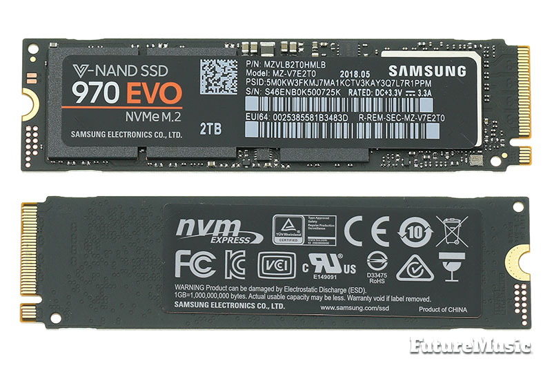 Samsung 970 Pro SSD NVMe reviews Copyright 2018 FutureMusic