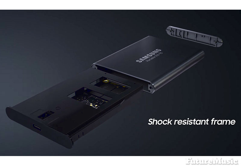 Samsung T5 Review Shock Resistant Frame - Reviews FutureMusic
