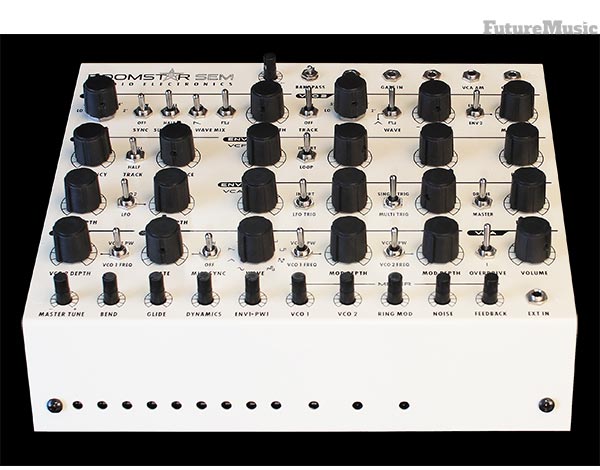 Studio Electronics Boomstar SEM Review - Top view