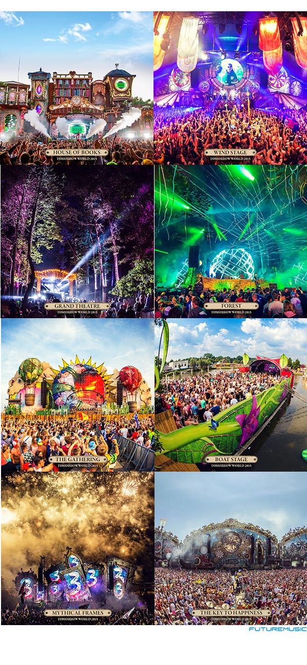 TomorrowWorld 2015 Stages
