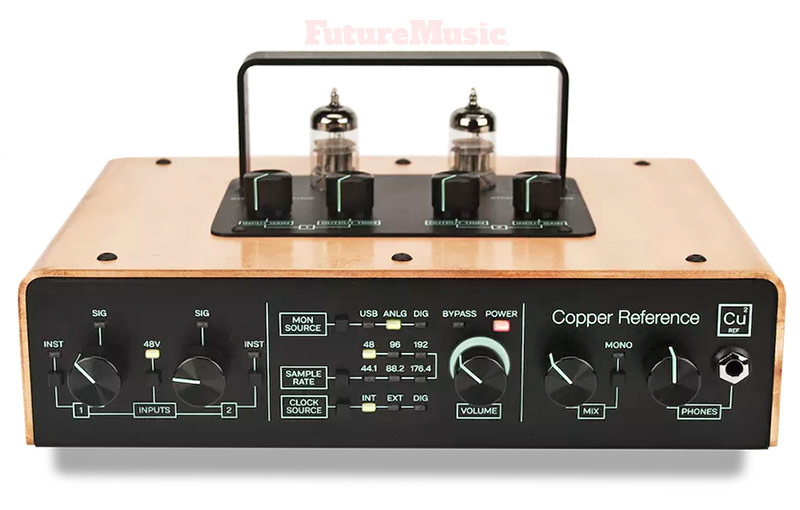 Tracktion-copper-reference audio interface