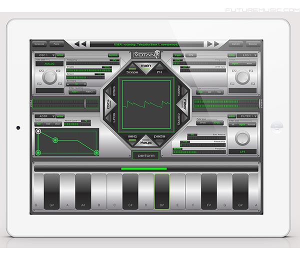 VotanDSP-Telepathy Synth iPad