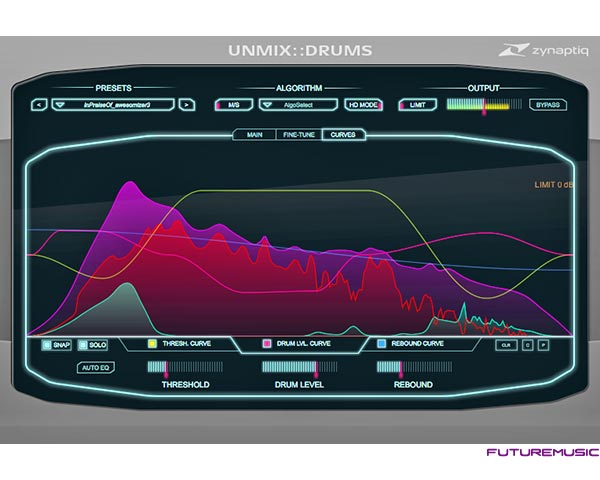 Zynaptiq UNMIX-DRUMS plug in