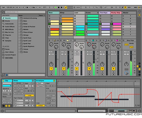 Live 9 Ableton Session View