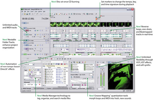 Acid Pro 5 screenshot