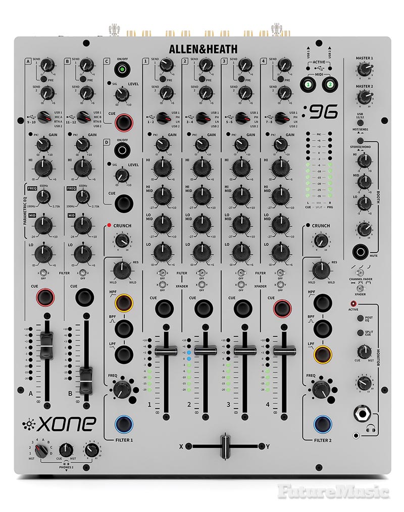 Allen & Heath Xone:96 DJ Mixer Top - FutureMusic