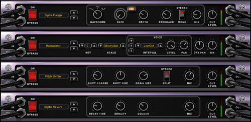 Amplitube 2 Effects Rack