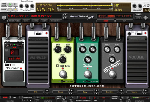 IK Multimedia's AmpliTube 2 Live