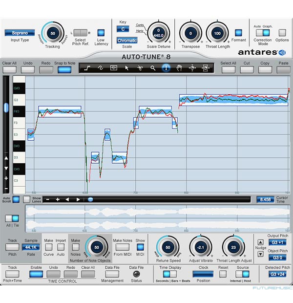 antares autotune8 pitch correction