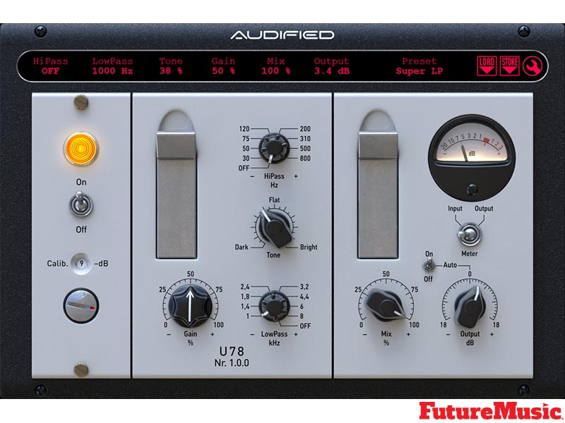 audified u78 saturator FutureMusic