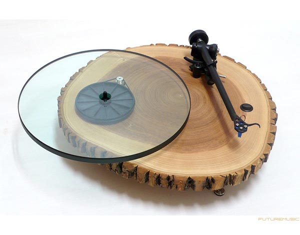 audiowood barky wood turntable