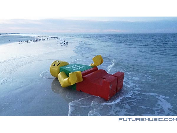 Weekend Fun: The Mystery Of The Beached, Giant Lego Minifig