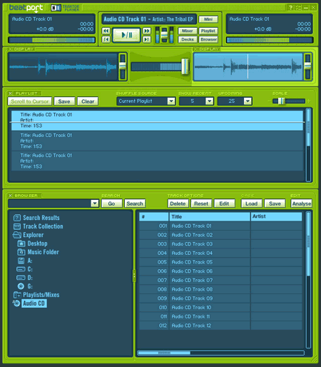 SpyShot Beatport/Traktor Player