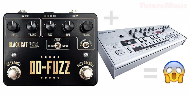 black cat pedals od-fuzz deluxe FutureMusic