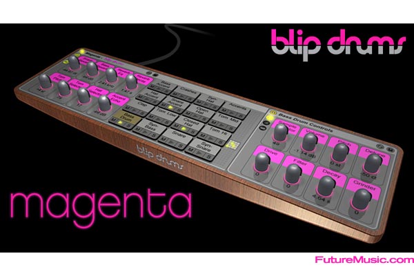 Blip Drums Magenta