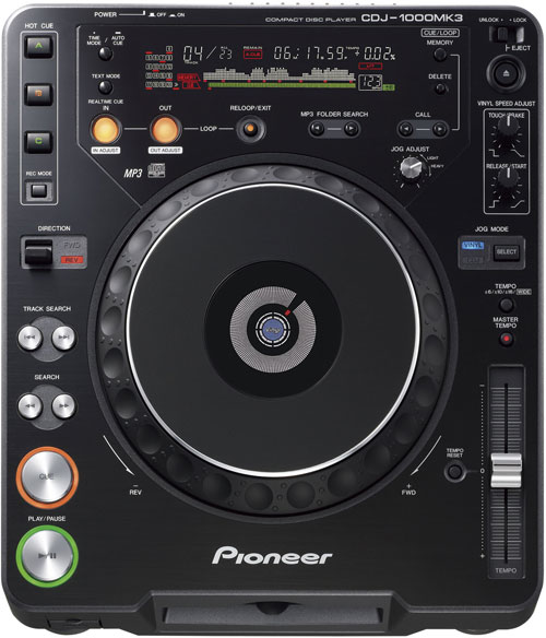 Pioneer CDJ-1000MK3 Digital Turntable