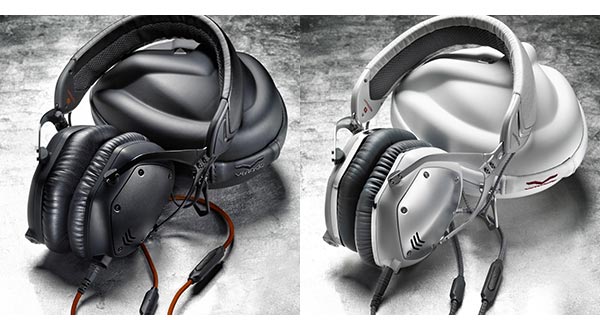 Shadow and White Silver Color options for the V-Moda Crossfade M-100 headphones
