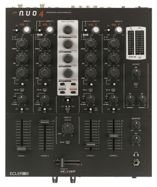 Ecler Nuo4 DJ Mixer Top