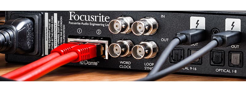 focusrite red4pre connectivity